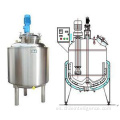 Tanque de mezcla homogeneizador emulsionante de acero inoxidable